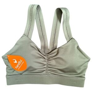 Handful Y-back Sports Bra - “Me Thyme” Green Size XS. Perfect for C & D Cups